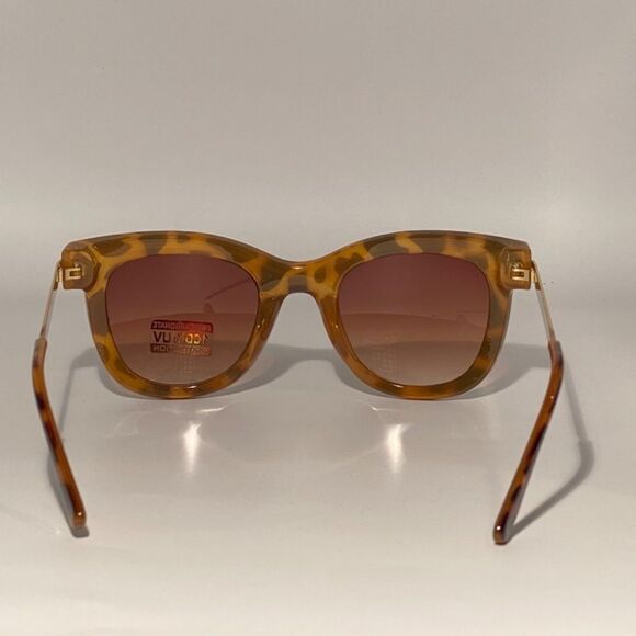 0539 Oversized Tortoise Retro Sunglasses 100% UV Protection NWT - Picture 4 of 8